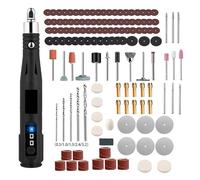 Smerigliatrice for trapano elettrico for penna for mini Rettificatrice for utensili rotanti elettrici(Black E)