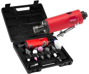 Smerigliatrice IN KIT 15PZ pneumatica diritta - Mini smeriglietto ad aria YAMAT