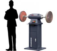 Smerigliatrice industriale da banco Sbavatrice e lucidatrice CORMAK SP350 350mm