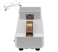 Smerigliatrice manuale per lenti ottiche, molatrice e lucidatrice manuale per lenti per occhiali con mola diamantata n. 180 e n. 280, valvola regolabile, lavello rimovibile