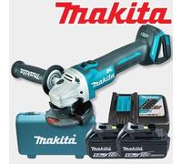 Smerigliatrice manuale ricaricabile Makita da 4 pollici DGA404RTE / Express