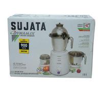Smerigliatrice miscelatore Sujata Dynamix 900W resistente con 3 barattoli 240...