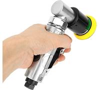 Smerigliatrice Orbitale ad Aria Compressa Mini Lucidatrice Pneumatica 2" 50mm Mini Smerigliatrice Angolare per la Lucidatura e Molatura Auto, Mobili, Legno ad Alta Velocità 15000 giri/min