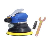 Smerigliatrice orbitale da 5 pollici, smerigliatrice ad aria compressa con rotazione ad alta velocità di 10.000 giri/min, corpo in lega d'acciaio lavorato con CNC di precisione per (Stile UE)