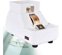 Smerigliatrice Ottica Manuale Per Occhiali Con Lavello Staccabile, Flusso D'acqua Regolabile, Lucidatrice Per Lenti Con Mola Diamantata Larga 35 Mm Per Occhiali