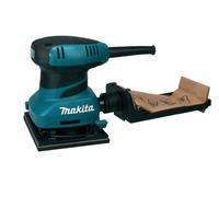 Makita BO4555 LEVIGATRICE Orb. Base Quadrata VELCRATA 200W, 400 W, 240 V