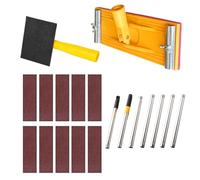 Smerigliatrice per aste - Utensili manuali rotabili ed estensibili efficienti testine abrasive, lucidatrice durevole per pavimenti, riparazione del soffitto, smerigliatrice murale per Seam Si