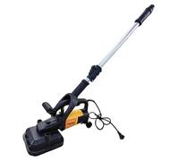 Smerigliatrice per calcestruzzo 3000 W, lucidatrice elettrica per superfici, 4 teste con 3 dischi, asta di prolunga, 6 velocità fino a 6000 giri/min, per cemento, marmo, granito