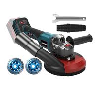 Smerigliatrice per calcestruzzo a batteria per Makita 18 V, Brush lon compatto, 9000 giri/min, a 3 velocità,