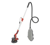 Smerigliatrice per cartongesso a velocità variabile, smerigliatrice da parete 750 W, smerigliatrice elettrica senza polvere a 6 velocità variabili, 6 dischi abrasivi, 2 spazzole di carbone 800-1800