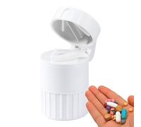 Smerigliatrice Per Frantoi Per Medicinali - Polverizzatore Professionale Per Pillole | Frantumatori Per Pillole: Taglierino, Smerigliatore, Scatola Di Immagazzinaggio, Ideale Per Viaggi, Vita