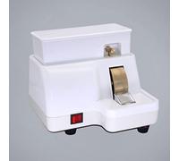 Smerigliatrice per Lenti Ottiche Manuale, Lucidatrice per Bordi per Smerigliatrice Manuale, Mola Diamantata a 200 Maglie, Scanalatura Ruvida E Fine E a Forma di V