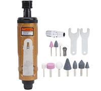 Smerigliatrice per macinacata pneumatica incisione di lucitura del kit per le macchine di rifinitura 22000 giri/min 0,6 MPa Design a manico dritto ad alta efficienza per (Stile giapponese)