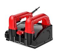 Smerigliatrice per Muri, Fresatrice per Muri,Fresa per Calcestruzzo Utilizzato per Pareti di Gesso Stucco 1200W 3000U/min (Nero+Rosso)