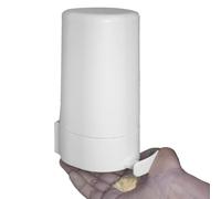 Smerigliatrice per sapone - Dispenser ricaricabile per saponette, macinino da bar, a prova di perdite, con supporto per saponetta, per palestra, bagno, campeggio, cucina
