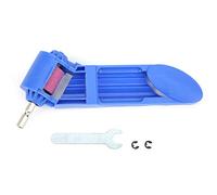 Smerigliatrice per trapano, Affilatrice per punte trapano portatile, Smerigliatrice elettrica per affilatura a torsione con gambo diritto, Utensile per affilare per smerigliatrice(Blu)