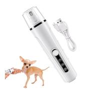 Smerigliatrice per unghie per cani, potente tagliaunghie elettrico per animali a 3 velocità, Smerigliatrice per unghie elettrica professionale per animali domestici, media e grande