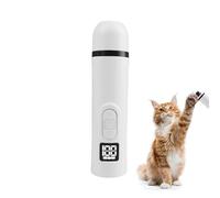 Smerigliatrice per unghie per cani | Tagliatrice elettrica senza fili,Affilacoltelli per unghie per cani elettrico regolabile con 2 velocità, per la cura domestica e il viaggio piccoli animali