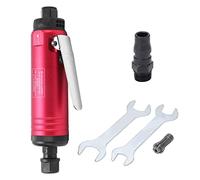 Smerigliatrice pneumatica a mandrino 20.000 giri/min, strumento di lucidatura mini, compatto e corto; smerigliatrice in acciaio inox con pinza da 3 mm e 6 mm per smerigliatura, (Stile giapponese)
