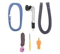 Smerigliatrice Pneumatica Angolo 90 Gradi, 23500rpm, Utensile Portatile - Basso Rumore Con Tubo Silenziatore, Risparmio Energetico, Per Vetro e Artigianato