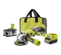 Smerigliatrice ryobi batteria r18ag-140s