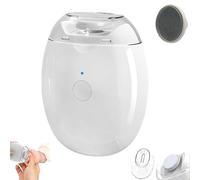 Smerigliatrice universale automatica per unghie con testa di limatura, tagliaunghie intelligente elettrico facile con luce LED e 3 velocità, tagliaunghie silenzioso a 360°, sicuro per bambini anziani