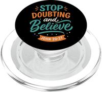 Smettere di dubitare e credere Giovanni 20 27 - Vintage Christian PopSockets PopGrip per MagSafe