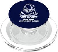 Smettere di fare dramma non sei Shakespeare costume sarcastico PopSockets PopGrip per MagSafe