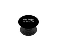 Smettere di fissare il mio tette PopSockets PopGrip Adesivo