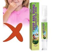 Smettere Di Mangiarsi Le Unghie Per Bambini - Soluzione Anticontrollo Unghie 4ML Liquido | Fermare Succhiamento Pollice Sicuro per Adulti Uomini Donne Bambini Viaggio Notte Cura Cuticole