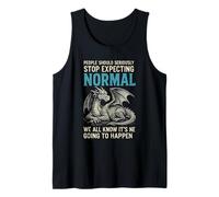Smetti di aspettarti Dragon Lover Fantasy Fire Breathing Mitico Canotta