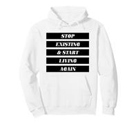 Smetti di esistere e ricomincia a Vivere (Dichiarazione postiva) Felpa con Cappuccio