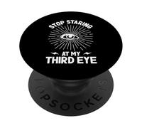 Smetti di fissare il mio terzo occhio PopSockets PopGrip Adesivo