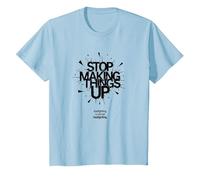 Smetti di inventare Le Cose: Gaslighting Non è Reale Maglietta, Bambini, Celeste, 3 Anni