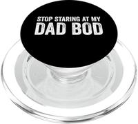 Smettila di fissare il corpo di mio padre Funny Men's Dad Bod PopSockets PopGrip per MagSafe