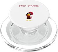 Smettila di fissare il mio cazzo Divertente Rude Inappropriato Brutto Groovy PopSockets PopGrip per MagSafe