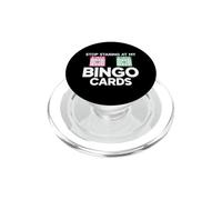 Smettila di fissare le mie carte da bingo per amanti del gioco PopSockets PopGrip per MagSafe