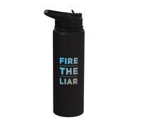 Smettila di mentirmi Non riesco a smettere di mentire Fuoco Il bugiardo Stainless Steel Insulated Water Bottle