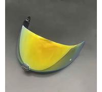 SMFDC Visiera Casco Moto per HJC C70 FG-17 IS-17 FG-St HJ-20ST, Visiera Colorata Lenti Caschi da Moto Casco Parabrezza Motos Visieras Lente per Caschi,Normal-H Deep Revo Gold