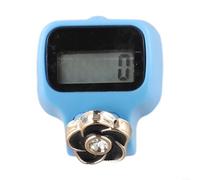 SmFor All Digital TFor Contatore da indossare con le dita, ideale per contare le righe nel lavoro a maglia all'uncinetto o per tenere traccia dei punteggi delle partite (blu)