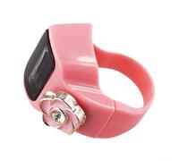 SmFor All Digital TFor Contatore da indossare con le dita, ideale per contare le righe nel lavoro a maglia all'uncinetto o tenere traccia dei punteggi di partite (rosa)