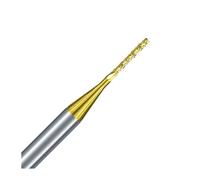 SMGLRUEAT 0.7mm PCB Milling Cutter 1/8 Shank Carbide End Mill CNC Machining Router Bit for Woodworking Corn Mill