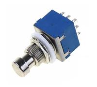 SMGLRUEAT 10 pezzi 9 pin 3PDT pedale effetti for chitarra Stomp Foot Metal Switch True Bypass