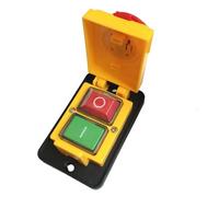 SMGLRUEAT 1pcs DZ05 7 Pins 400V IP55 Three-Phase Electromagnetic Emergency Stop Push Button Switch