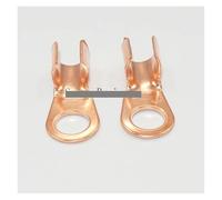 SMGLRUEAT 20 pezzi/lotto 80A connettori for batteria in rame aperti capicorda for cavi capicorda ad anello da 8,2 mm OT-80A