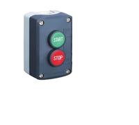 SMGLRUEAT Control box momentary push button switch station STOP and START switch SAL(LA68H-D XAL)-D224 spring