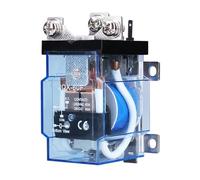 SMGLRUEAT JQX-60F 80A High-Power Relay DC12V DC24V AC220V Silver Plating Contactor Copper Coil Fire Resistance Shell Relay(DC12V)