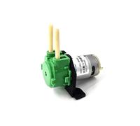 SMGLRUEAT Pompa peristaltica for acqua piccola DC6V, pompa for liquidi di aspirazione autoadescante con dosaggio, direzione