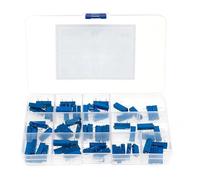 SMGLRUEAT Potenziometro multigiro Serie 3006P da 65 Pezzi 100R 500R 1K 2K 5K 10K 20K 50K 100K 500K Resistori variabili con Cofanetto