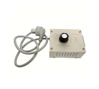 SMGLRUEAT Regolatore di velocità elettronico a manopola Regolatore di tensione SCR 220V Regolatore di velocità variabile continuo 4KW Interruttore Termostato con presa